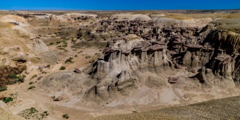 Interesting From The Start, Chocolate Hoodoos In Ah-Shi-Sle-Pah Wilderness Study Area, NM