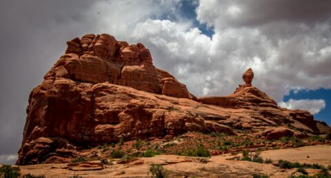 Like David And Goliath, Arches National Park, UT