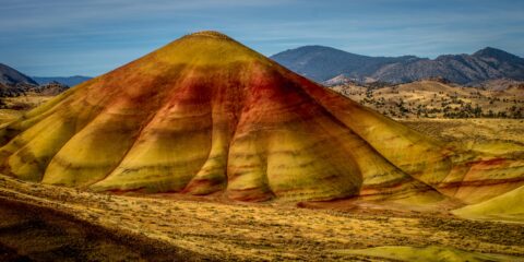 Morning In Painted Hills, John Day Fossil Beds National Monument, OR