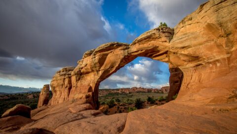 Morning Look At Broken Arch, Arches National Park, UT