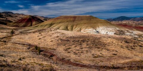 Painted Hills Landscape, John Day Fossil Beds National Monument, OR