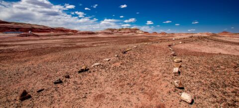 Permitted Path Near Mars Desert Research Station, UT