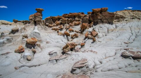 Rock Garden Area At Far End Of Valley Of Dreams, NM