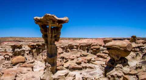 Slim Profile Of Alien’s Throne In Valley Of Dreams, NM