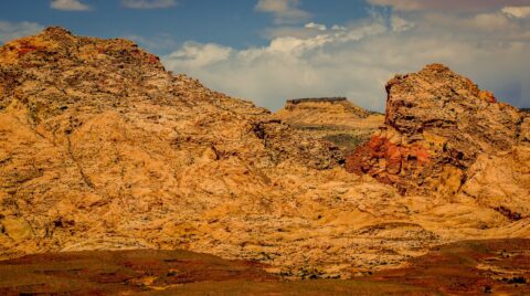 South End Of San Rafael Swell Along Scenic Byway 24, UT