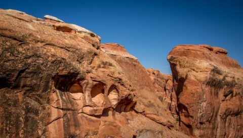Unnamed Colonade In Devils Garden, Arches National Park, UT