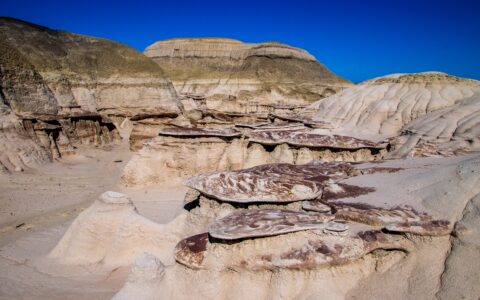 Wondering Among Hoodoos In Ah-Shi-Sle-Pah Wilderness Study Area, NM