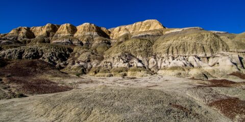 Yellow Cliffs In Ah-Shi-Sle-Pah Wilderness Study Area, NM
