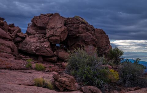 Arch On Marlboro Point, Moab, UT