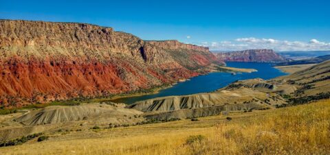 Beautiful Flaming Gorge Near Vernal, UT