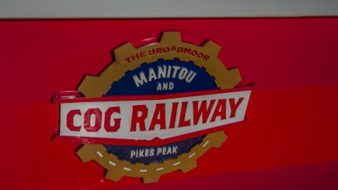 Escutcheon On The Broadmoor Manitou and Pikes Peak Cog Railway, CO