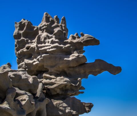 Face With Crown, Or Some Other Fantasy In Fantasy Canyon, Vernal, UT