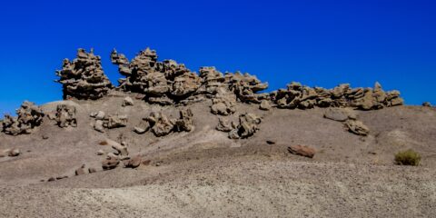 Fins And Scattered Rock At The Entrance To Fantasy Canyon, Vernal, UT