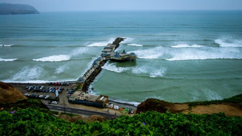 High End Restaurant -La Rosa Nautica- In Miraflores, Lima, Peru