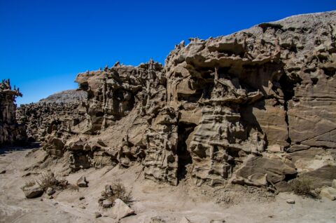 Hiking Through Fantasy Canyon, Vernal, UT