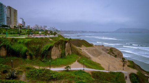 Midwinter In Miraflores, Lima, Peru
