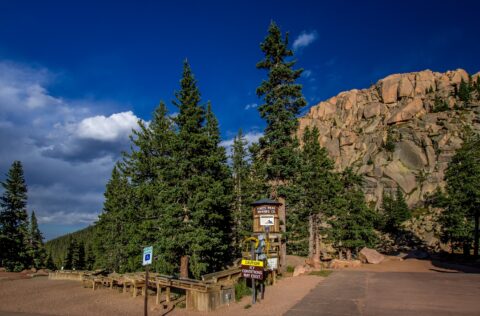 Mining Area Established In 19th Century Along The Way To Pikes Peak, CO