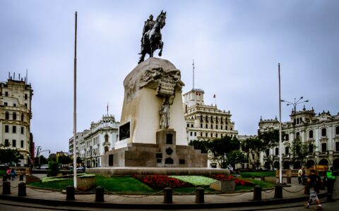 Monument of San Martin, Lima, Peru