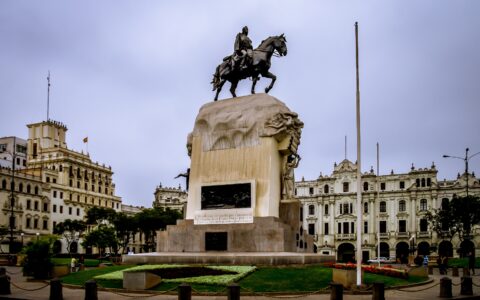 Monument of San Martin, Peruvian Liberator, Lima, Peru