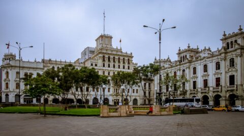 Plaza San Martin, Lima, Peru