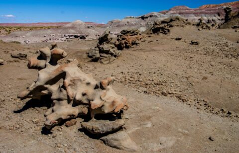 Some Fantastic Rock Formations Around Fantasy Canyon, Vernal, UT