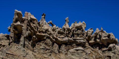 Strange Rock Formations And Fins In Fantasy Canyon, Vernal, UT