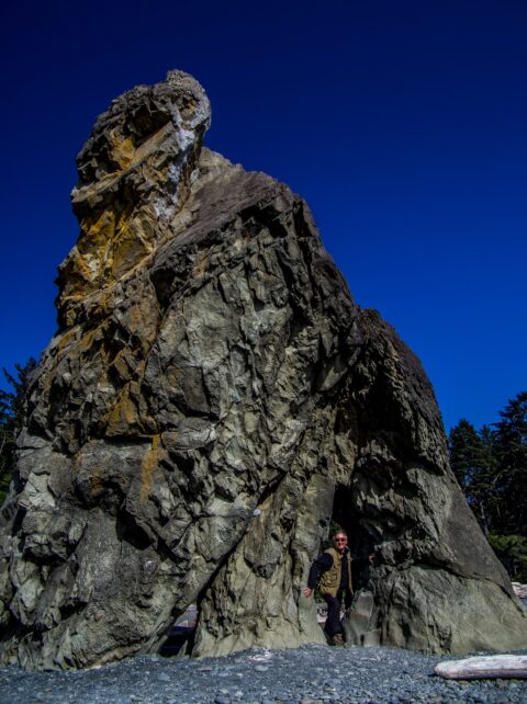 rrasha At Tunnel Rock On Ruby Beach In Olympic National Park, WA