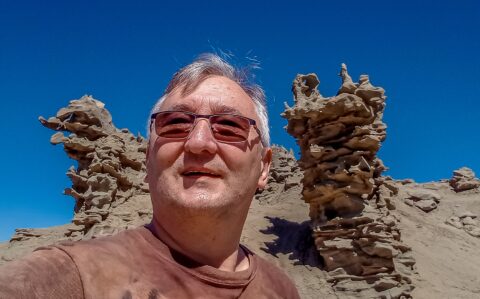 rrasha Happy To Find Fantasy Canyon Near Vernal, UT