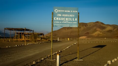 Afternoon At Archaeologic Site Chauchilla Near Nazca, Peru