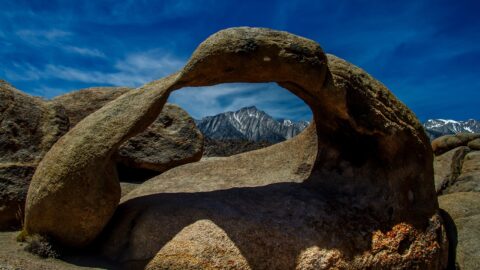 Mobius Arch In The Alabama Hills, CA