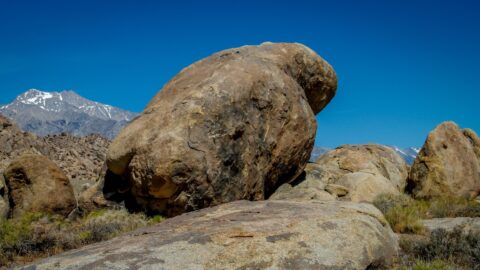 Sitting And Waiting In The Alabama Hills, CA