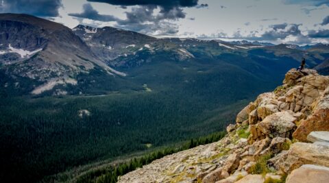 Almost Like At The Edge Of The World, Rocky Mountain National Park, CO