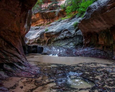 At The Upper End Of The Subway, Zion National Park, UT