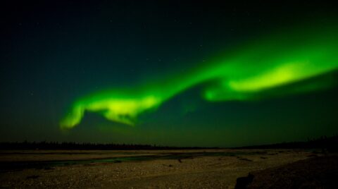 Aurora Borealis Overt Gestle River, AK