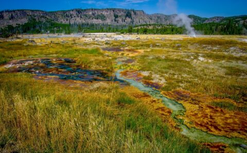 Biscuit Basin, Yellowstone National Park, WY