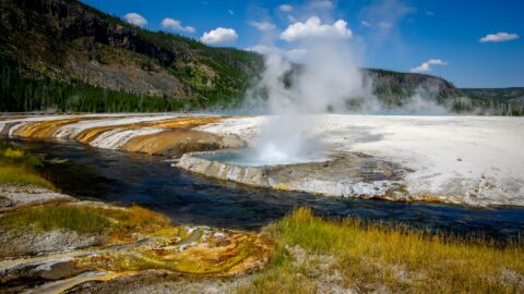 Black Sand Basin, Yellowstone National Park, WY