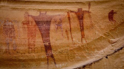 Buckhorn Wash Pictograph Panel, San Rafael Swell, UT