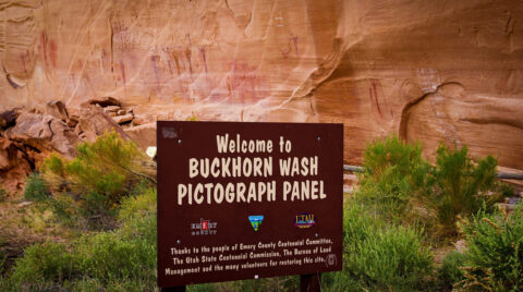 Buckhorn Wash Pictograph Panel, San Rafael Swell, UT