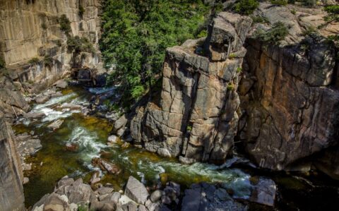 Cascades In Shell Canyon, Bighorn National Forest, WY