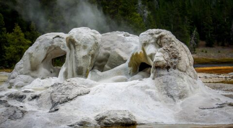 Castle Geyser, Yellowstone National Park, WY