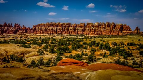 Chesler Park At Joint Trail, Needles, Canyonlands National Park, UT