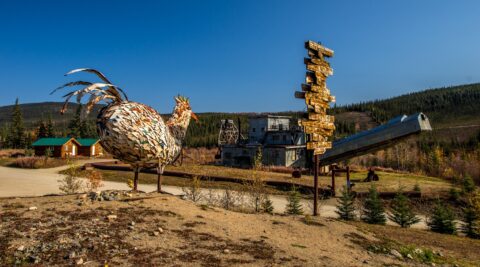 Used To Be Gold Miners Town, Chicken, AK