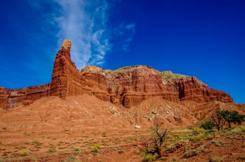 Chimney Rock, Capitol Reef National Park, UT