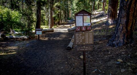 Cinder Cone Trailhead, Lassen Volcanic National Park, CA