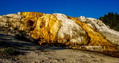 Cleopatra Terrace, Mammoth Hot Springs, Yellowstone National Park, WY