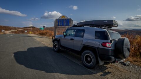 Coming Back From Alaska on Top Of The World Highway, YT