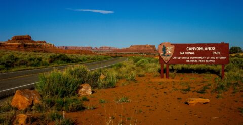 Entrance To Needles, Canyonlands National Park, UT