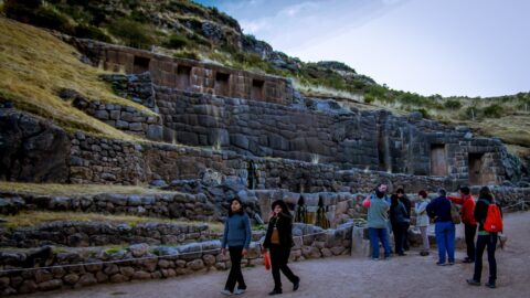 Evening At Tamboamachay Archaelogical Site, Cusco, Peru