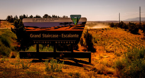Excitement Starts Where Pavement Ends, Grand Staircase Escalante National Monument, UT
