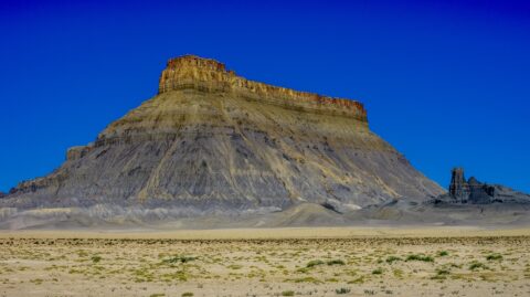 Factory Butte, Scenic Byway 24, UT